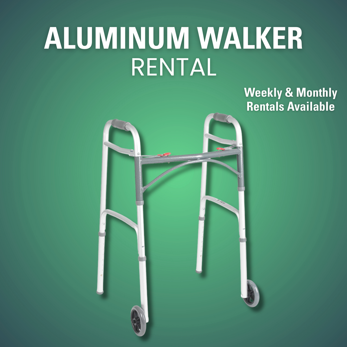 Aluminum walker rental in Durham Region