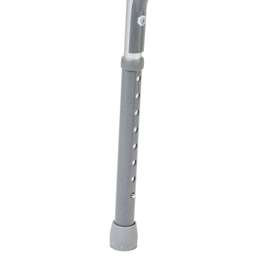 Drive Bariatric Aluminum Two Button Folding Walker with Wheels