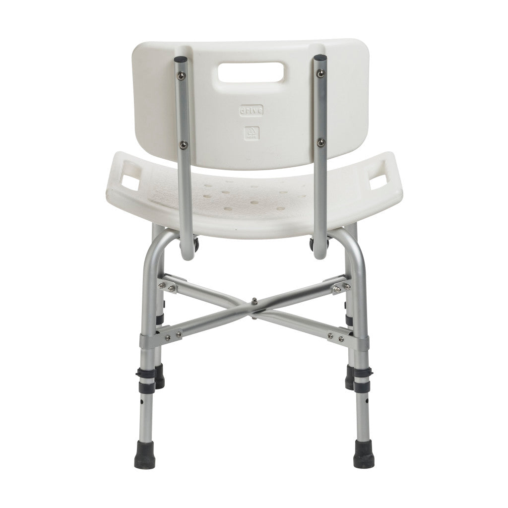 Drive Deluxe Bariatric Shower Chair with Cross-Frame Brace