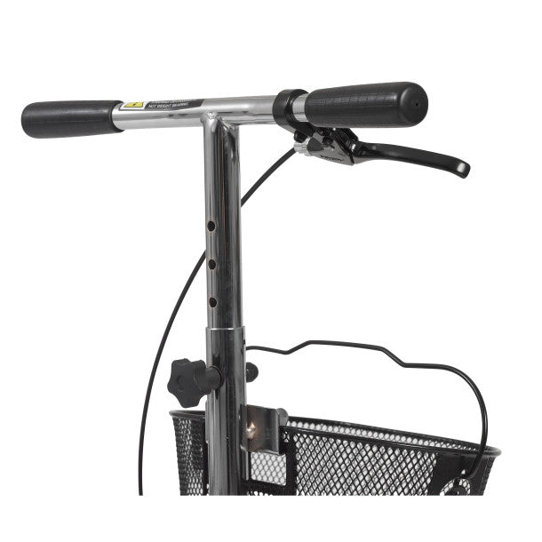 Drive Steerable Knee Walker with Basket