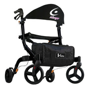 Airgo Vista Rollator 20" Onyx Black