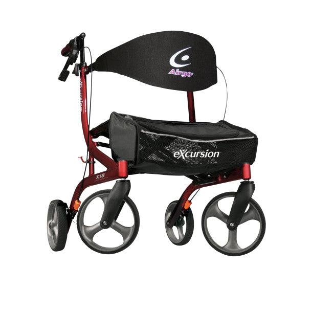 Airgo eXcursion X18 Lightweight Side-fold Rollator Hemi Height