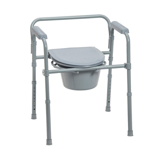 Drive Folding Steel Commode