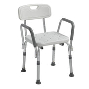 Drive Shower Chair with Back and Removable Padded Arms