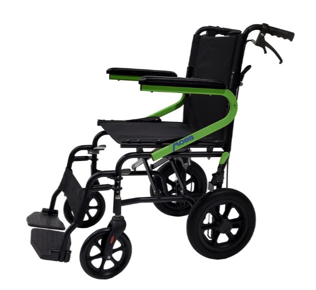 MOBB 12" Wheel Transport Chair