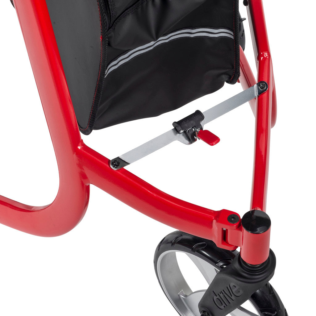 Nitro Euro Style 3-wheel Rollator Rolling Walker