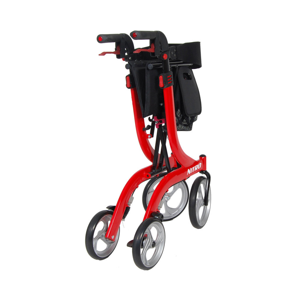 Drive Nitro Aluminum Rollator, 10" Casters